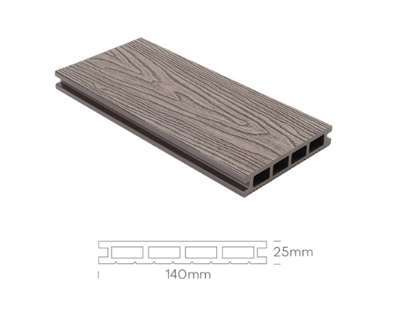 composite decking 3D embossed