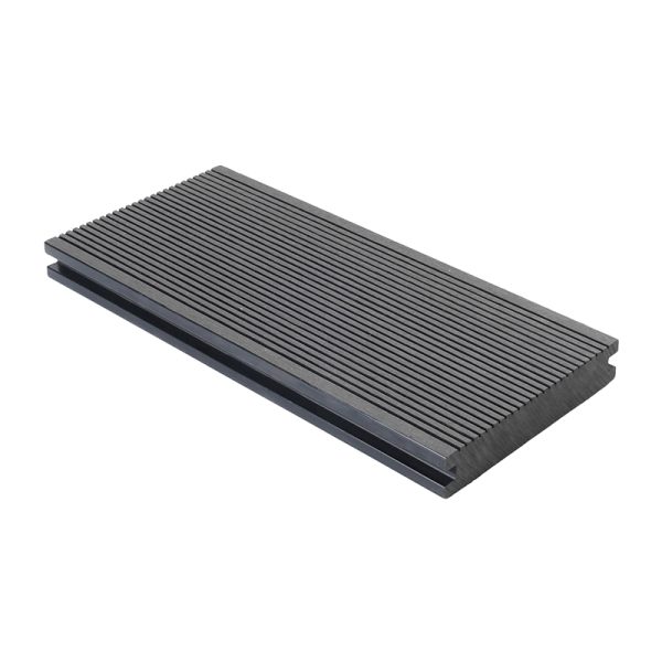 solid capped composite decking