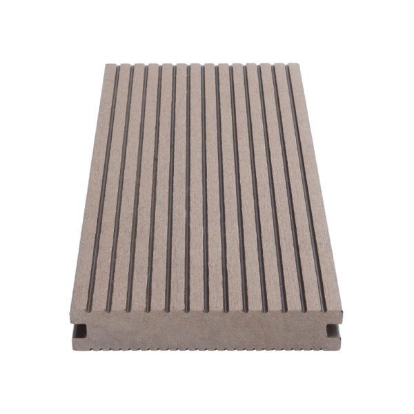 solid capped composite decking