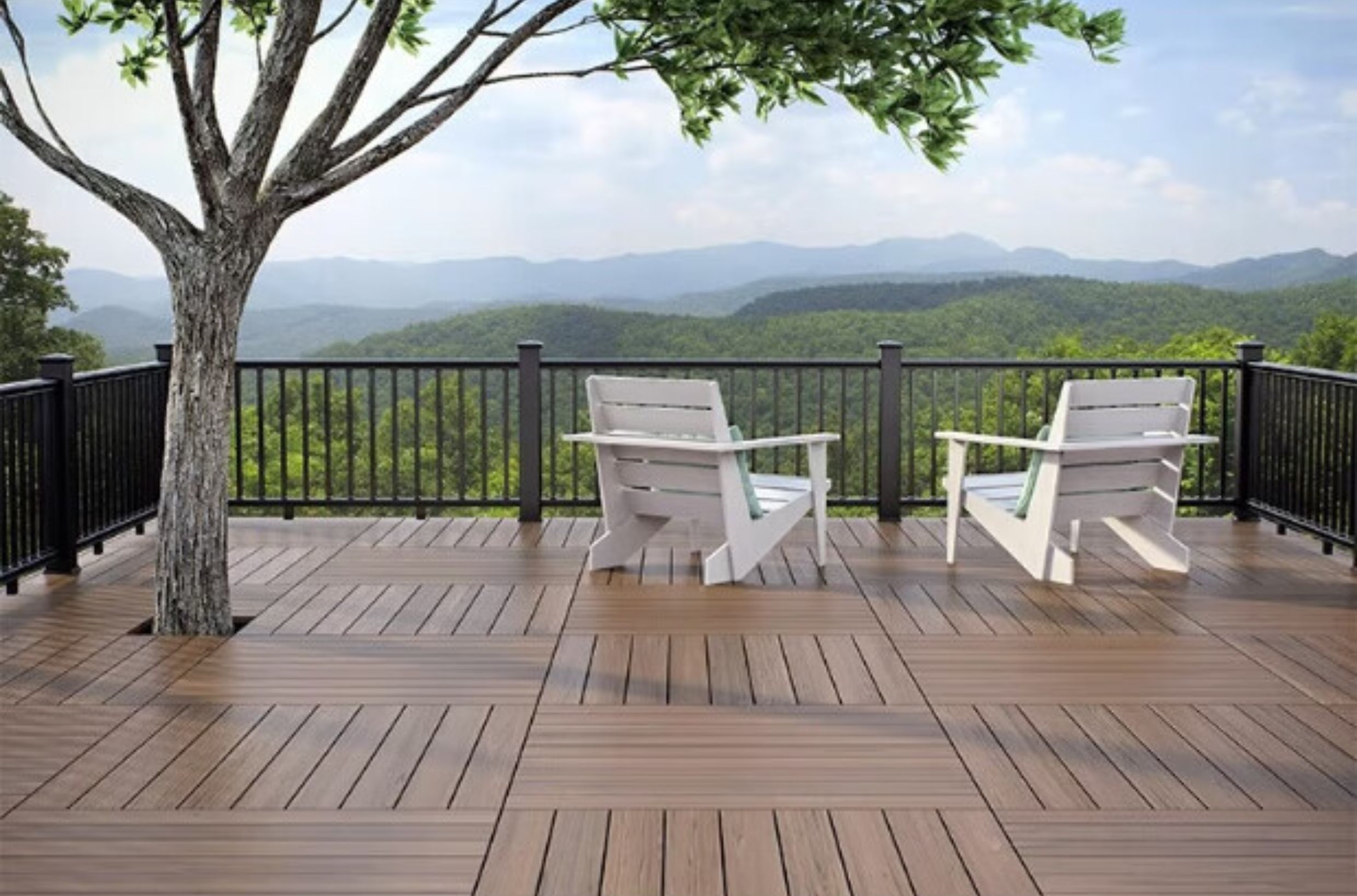 3D Embossed Decking